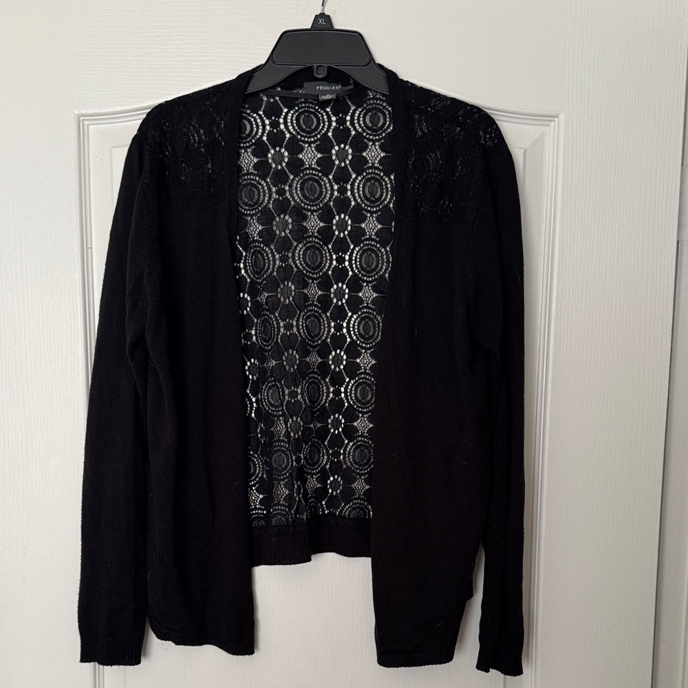 Primark Black Lace Women's Cardigan